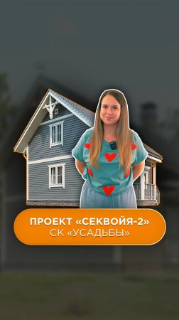 Проект каркасного дома от СК УСАДЬБЫ #скусадьбы #строительствонн #строительстводомовмосква