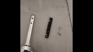 Как удлинить язычок на сердечнике от электромеханического замка