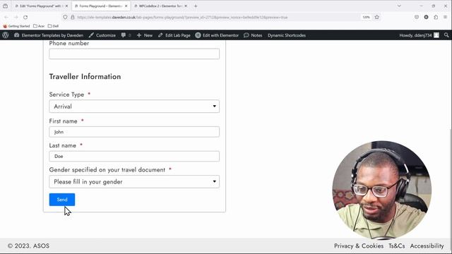Placeholder for Required Select Field in Elementor Pro Form смотреть онлайн
