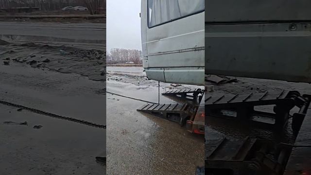 Как мы тащили донора. Бычок автобус, база 4505 смотреть онлайн