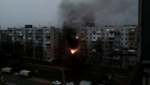 В Ростове-на-Дону горит дом на северном.
