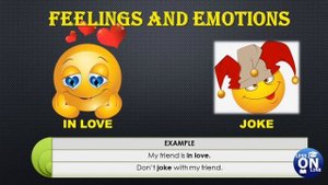 Lesson 14. Feellings and emotions in English. Чувства и эмоции на английском