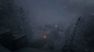 Сильная метель и снежный буран звуки которых поможет избавится от бессонницы и стресса