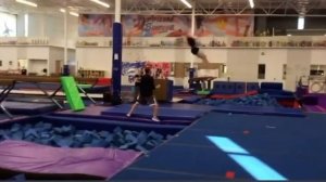 THE BEST TRIPLE DOUBLE LAYOUT From Jade Carey (training)😭👏🏻