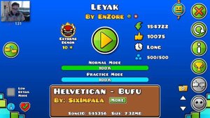 Реакция @DeCody На прохождение сложных уровней в Geometry Dash 4