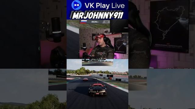 АВАРИЯ С ЛИДЕРОМ ГОНКИ 6 ЧАСОВ БАРСЕЛОНЫ #simracing #overtake #racing #assettocorsacompetizione