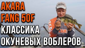 Классика окуневых воблеров. Akara Fang 50F