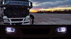 WB, Ангельские глазки на MAN,УстановкА!!!