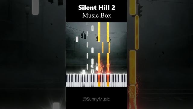 Music Box (Silent Hill 2) 【 Music Box / SHORTS 】 #SilentHill #Synthesia