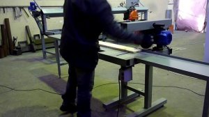 Торцовочный станок ТК-80 укомплектованный столом