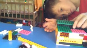 Двухэтажный дом из Лего