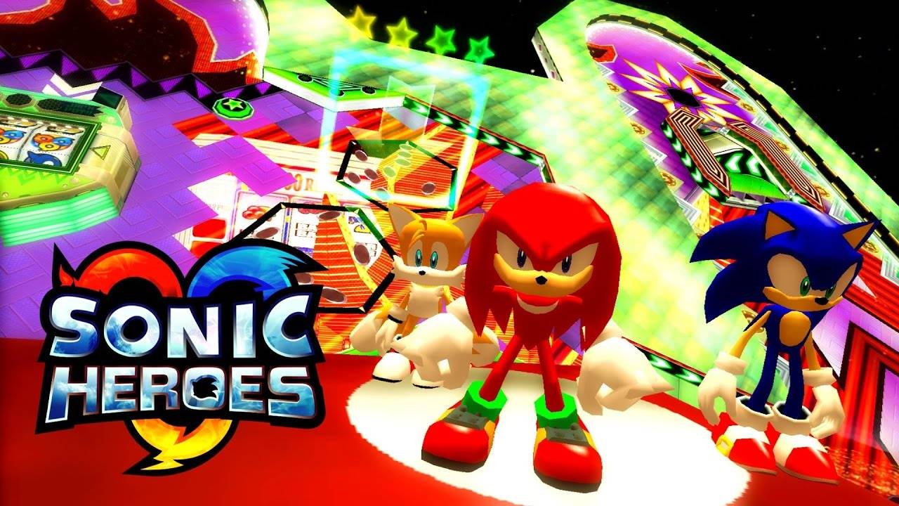 Sonic Heroes (Прохождение на Стрим) (5-й Уровни - Casino Park) (#5)