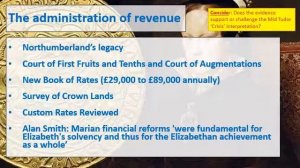 1C AQA History Mary's financial policies