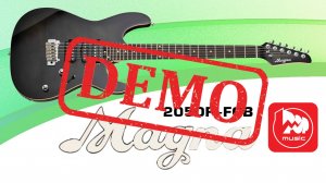 Электрогитара Magna 2050F-FCB - демонстрация звучания