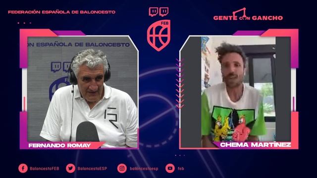 Chema Martínez se pasa por el Gente con Gancho de Fernando Romay