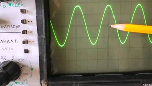 Измеряем частоту и напряжение осциллографом