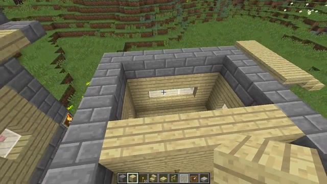 Строим деревянный дом в Майнкрафте. Деревня в Minecraft