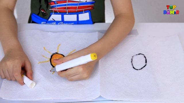Бумажная Магия!!!  Как Сделать Легкий Эксперимент Для Детей?