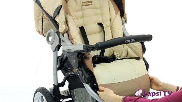Коляска 3 в 1 Peg Perego GT3 (Пег-Перего Джи Ти 3) смотреть онлайн