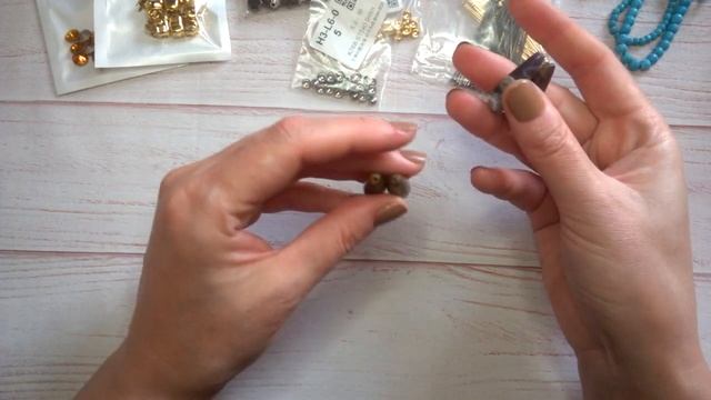 Натуральные камни и фурнитура с AliExpress