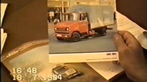 Как создавался ЗИЛ Бычок? Шасси Мерседес 609! 1994г.