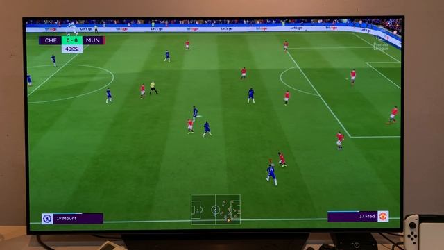 FIFA 22 Nintendo Switch Gameplay With LG Oled TV 4K смотреть онлайн