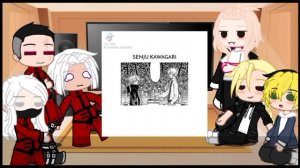 tokyo revengers react to takemichi as senju