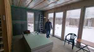 Обзор компактного двухэтажного дома,площадью 90 кв.м. Планировка для небольшой семьи