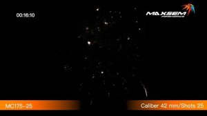МС175-25 Родной клуб YOUR CLUB Батарея салютов с высотными залпами, 25 зарядов калибром 1,75 дюйма