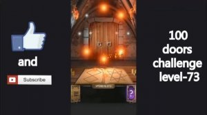 100 doors challenge level 73| вызов 100 дверей 73 уровень/