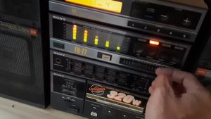SONY FH 77 Vintage Boombox