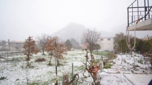 Черногория .Снегопад в Черногории. Новости Черногории.