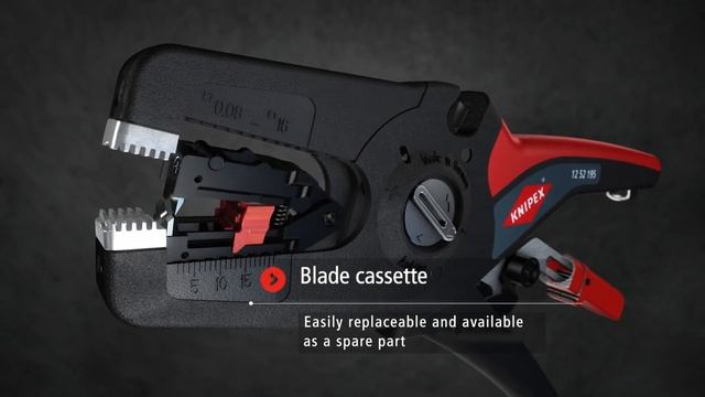 Инструмент для удаления изоляции 1252195 KNIPEX PreciStrip16
