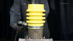 Ammann Rammer Service Video - AVS 68-4 Bellow change