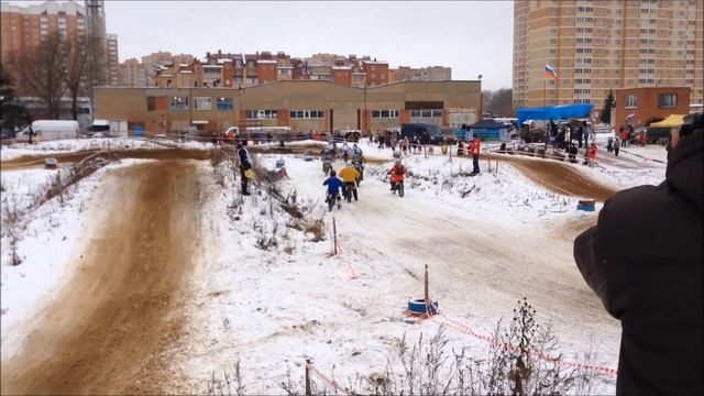Rider_37 Мотокросс в Подольске (05.01.2014) смотреть онлайн