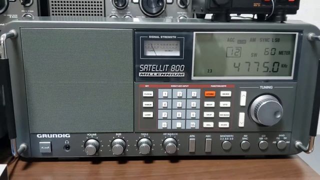 GRUNDIG SATELLIT 800 MILLENNIUM_4775kHz Radio Tarma#1_19:40 JST_04192021 смотреть онлайн