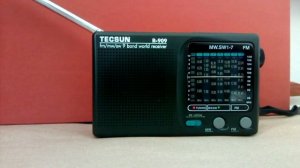 Rádio Habana Cuba - Ondas Curtas de 25m 11760Khz - Tecsun R-909