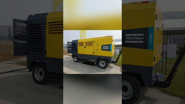 Atlas copco diesel portable air compressors