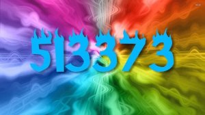 Rainbow Numbers 0 to 1000000