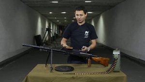 Пулемет РП-46 СХ под патрон 7.62х54 от ЗИДа. Стрельба и обзор