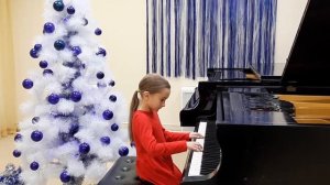 И.Беркович Этюд "Тема Паганини" исполняет Бехора Радалина 2 класс