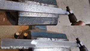 Как работает специальная бор-фреза по алюминию
