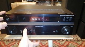 Pioneer VSX-418  Factory reset. Сброс настроек на заводские.