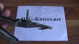 SOG PowerAssist S66 Multi Tool Demonstration