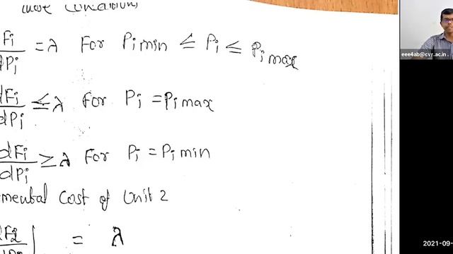 Solved Example Problem 2 - Economic Load Dispatch without loss #psoc