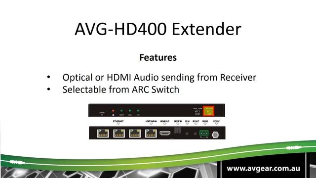 AVG-HD400 Extender смотреть онлайн