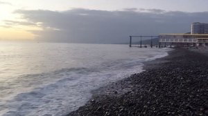 Лазаревское 3 октября после заката