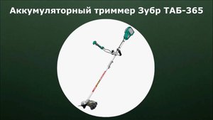 Аккумуляторный триммер для травы Зубр ТАБ-365-22