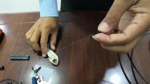 Make fast connector FC UPC cable two core