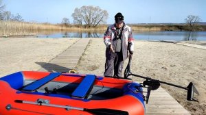 Моя новая гребная лодка "Юнг-280" с НДНД от компании BigBoat